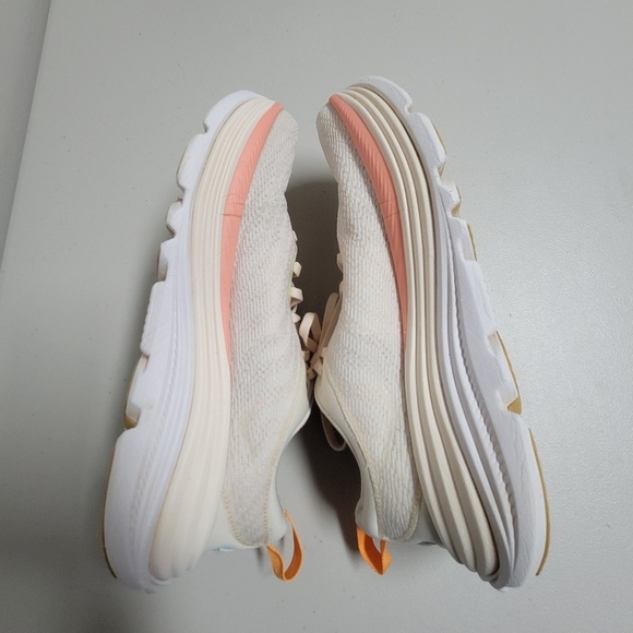 Hoka One One Gaviota 5 Vanilla Eggnog Stability Sneakers Women's 9B. - Picture 6 of 14